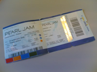 Biglietto Pearl Jam