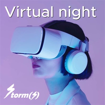 Copertina di Virtual night